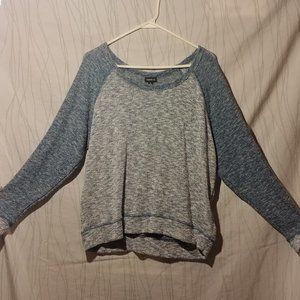Torrid soft raglan sweater sz 0
